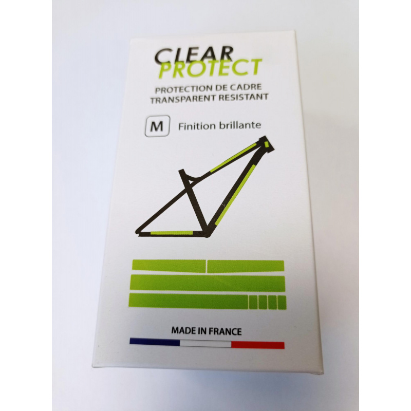 Fil de protection pour vélo CLEAR PROTECT pack M brillant