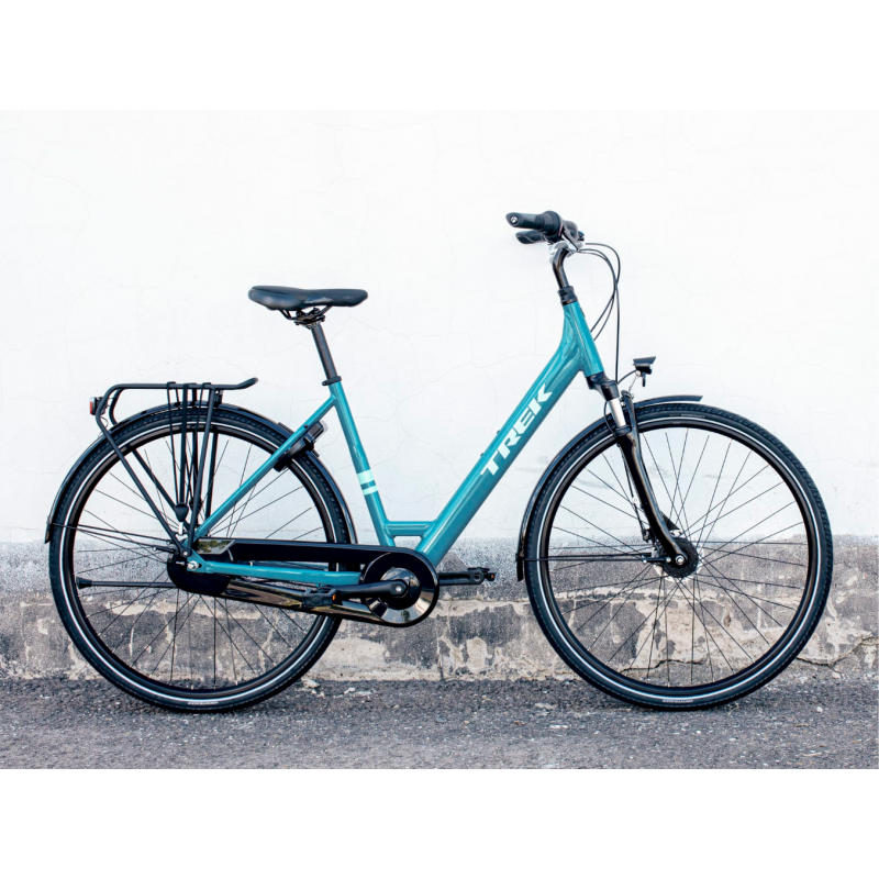VELO URBAIN TREK DISTRICT 1 EQUIPPED LOWSTEP 2023